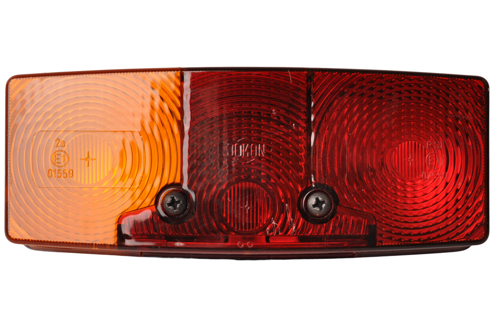 Jokon Feu arrière de remorque - Jokon - 3 chambres - gauche - 158x64x51 mm - avec éclairage de plaque d’immatriculation