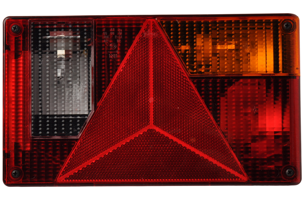 Jokon Jokon Technokon 1 droite - avec feu de recul, catadioptre triangulaire et éclairage de la plaque