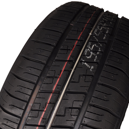 Kargotrail Roue complète 10 pouces - 195/55R10C pneu + jante - ET-4_-Mercedes cercle de trous : 5x112 - 750 kg - 10PR - diamètre du moyeu:  67 mm