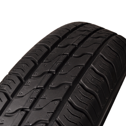Kargotrail Roue complète 145/70R13 Pneu + Jante (cercle de trous 4x115) 425kg Diamètre du moyeu 85 mm