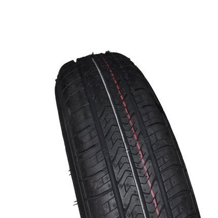 Kargotrail Roue complète 145R13 pneu + jante (cercle de trous 4x130, moyeu 85) 437kg Diamètre du moyeu: 85 mm
