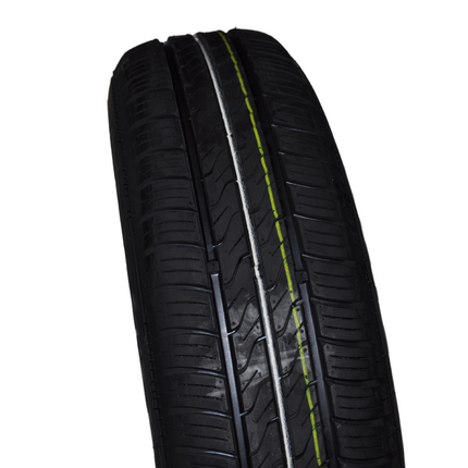 Kargotrail Roue complète 155/70R13 pneu + jante (cercle de trous 4x100) 375 kg Diamètre du moyeu: 57 mm