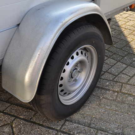 Kargotrail Roue complète 195/70R14C Pneu + Jante (cercle de trous 5x112) 900kg Diamètre du moyeu 67 mm