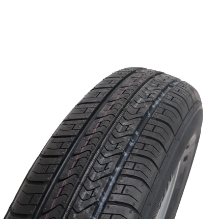 Kargotrail Roue complète de remorque - 145/80R10(145R10) - entraxe : 4x101,6 - capacité de charge : 375 kg - diamètre du moyeu : 67 mm - 4PR