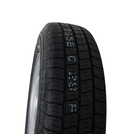 Kargotrail Roue complète de remorque - 155/80R13C - entraxe : 5x112 - capacité de charge : 615 kg - diamètre du moyeu : 67 mm