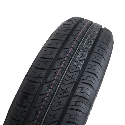 Kargotrail Roue complète de remorque - 185/65R14 - entraxe : 4x100 - capacité de charge : 650kg - diamètre du moyeu : 57mm