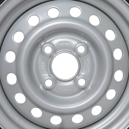 Kargotrail Roue complète de remorque - 185/70R13 - entraxe : 4x100 - capacité de charge : 600 kg - diamètre du moyeu : 57 mm