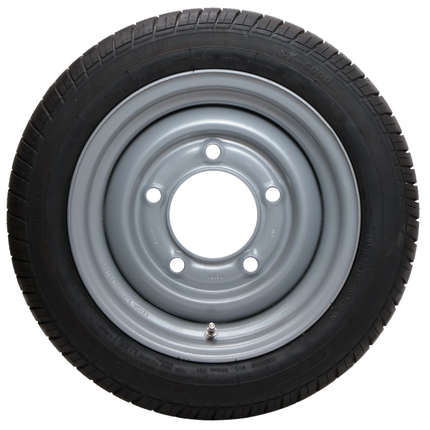 Kargotrail Roue complète de remorque - 195/50R13 - Ifor Williams - entraxe: 5x165,1 - capacite de charge:  900 kg - diamètre du moyeu: 114,6mm