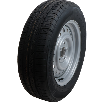Kargotrail Roue complète de remorque - 195/65R15 - entraxe : 5x112 - capacité de charge : 690kg - diamètre du moyeu : 67 mm