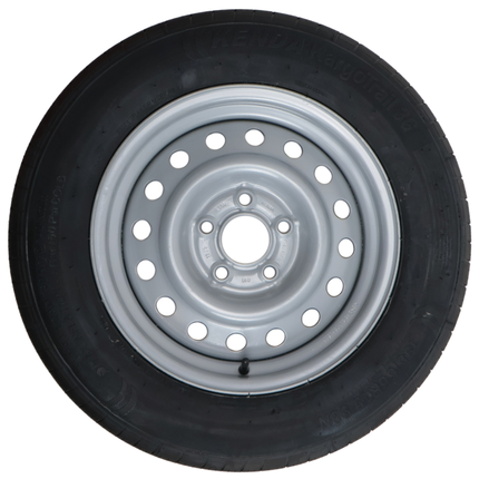 Kargotrail Roue complète de remorque - 195/65R15 - entraxe : 5x112 - capacité de charge : 690kg - diamètre du moyeu : 67 mm