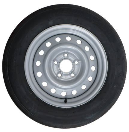 Kargotrail Roue complète de remorque - 195/65R15 - entraxe : 5x112 - capacité de charge : 690kg - diamètre du moyeu : 67 mm