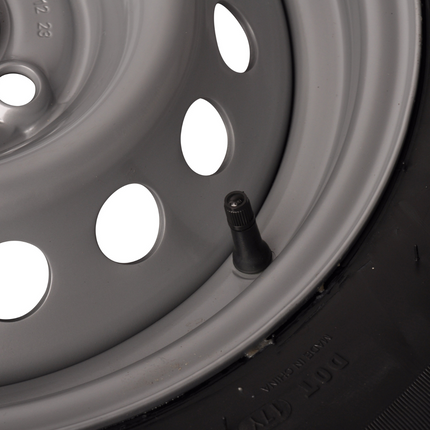 Kargotrail Roue complète de remorque - 195/70R14C - entraxe: 4x100 - capacité de charge: 710kg - diamètre du moyeu: 57mm