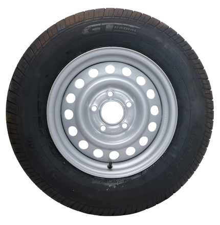Kargotrail Roue complète de remorque - 195/70R14C - entraxe : 5x112 - capacité de charge : 900kg - diamètre du moyeu : 67 mm