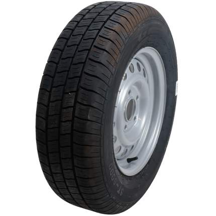 Kargotrail Roue complète de remorque - 195/70R14C - entraxe : 5x112 - capacité de charge : 900kg - diamètre du moyeu : 67 mm
