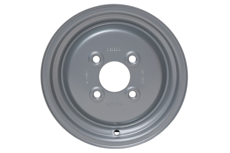 Kenda Jante de remorque 10 pouces - 3.50Bx10 - entraxe : 4x100 - capacité de charge : 450 kg - diamètre de moyeu : 60 mm - ET23,5