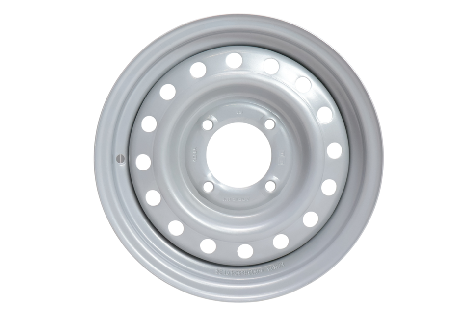 Kenda Jante de remorque 13 pouces - 4.00Jx13 - entraxe : 4x115 - capacité de charge : 450 kg - diamètre de moyeu : 85 mm - ET10
