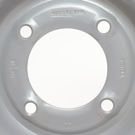 Kenda Jante de remorque 13 pouces - 4.00Jx13 - entraxe : 4x115 - capacité de charge : 450 kg - diamètre de moyeu : 85 mm - ET10