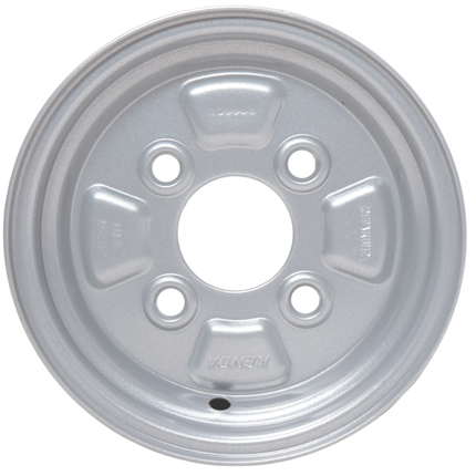 Kenda Jante de remorque 8 pouces - 2.50Ax8 - entraxe : 4x100 - capacité de charge : 345 kg - diamètre de moyeu : 60 mm - ET0