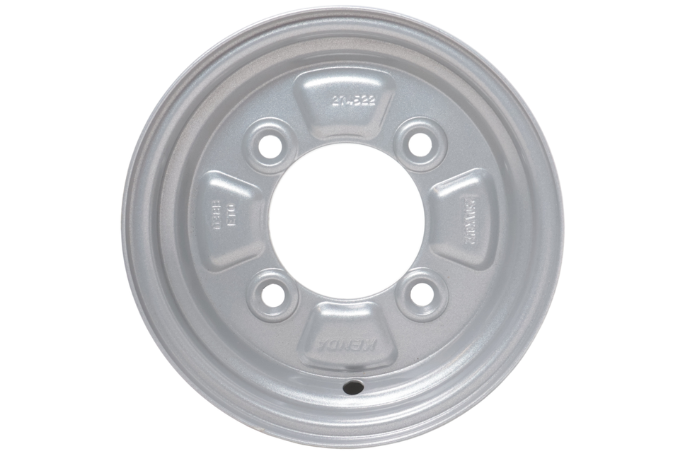 Kenda Jante de remorque 8 pouces - 2.50Ax8 - entraxe : 4x115 - capacité de charge : 345 kg - diamètre de moyeu : 85 mm - ET0