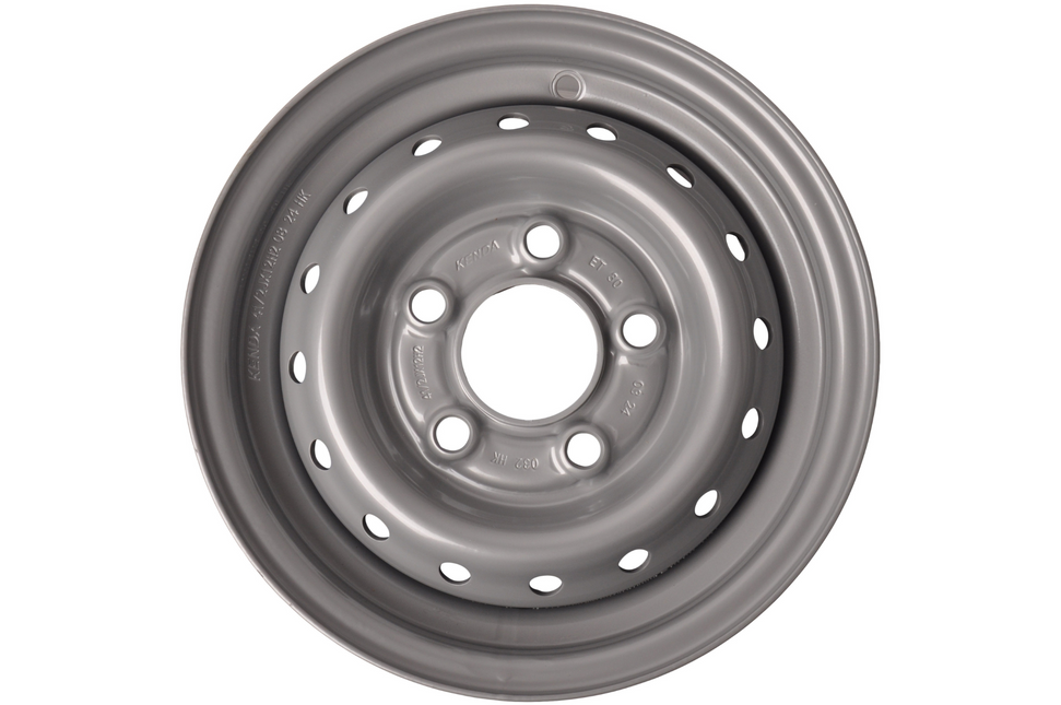 Kenda Jante libre 12 pouces pour remorques - 4.5Jx12 (5x112) 900 kg - ET30