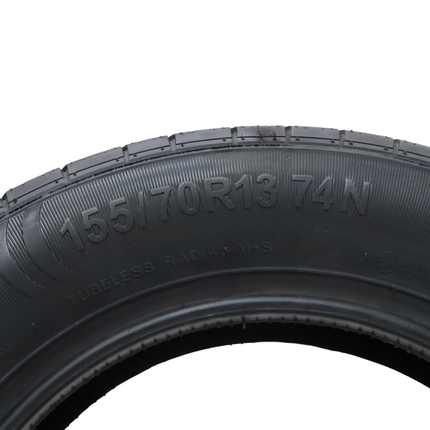 Kenda Pneu sans chambre à air - 155/70R13 - capacité de charge : 375 kg - 74N