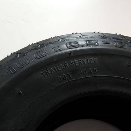 Kenda Pneu sans chambre à air - 16.5x6.5-8 - capacité de charge : 365 kg - 6PR