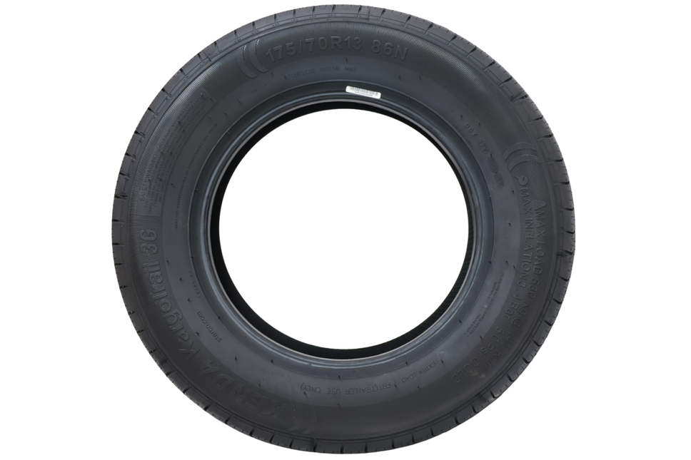 Kenda Pneu sans chambre à air - 175/70R13 - capacité de charge : 530 kg - 86N
