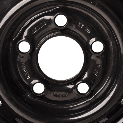 Kenda Roue complète 12 pouces - 185/60R12C pneu + jante - cercle de trous Mercedes : 5x112 - 900 kg - diamètre du moyeu: 67 mm