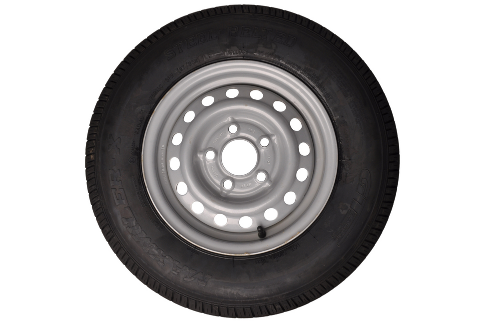 Kenda Roue complète 175R13C pneu + jante (cercle de trous 5x112) 730 kg diamètre du moyeu: 67 mm