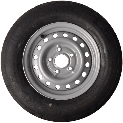 Kenda Roue complète 185/70R13 pneu + jante (cercle de trous 5x112) 650kg diamètre du moyeu: 67 mm