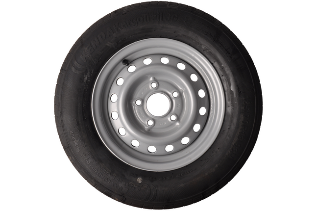 Kenda Roue complète 185/70R13 pneu + jante (cercle de trous 5x112) 650kg diamètre du moyeu: 67 mm