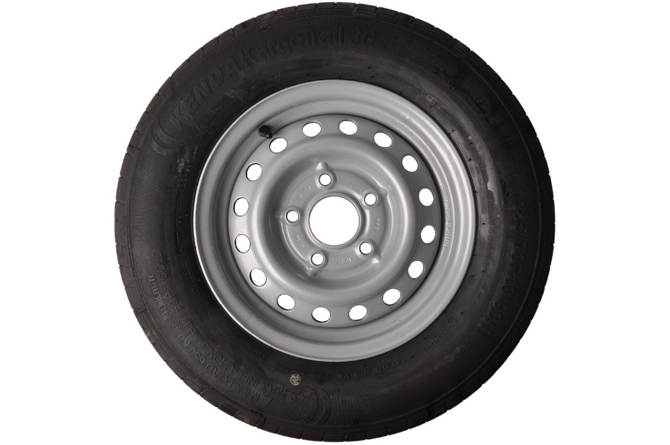 Kenda Roue complète 185/70R13 pneu + jante (cercle de trous 5x112) 650kg diamètre du moyeu: 67 mm