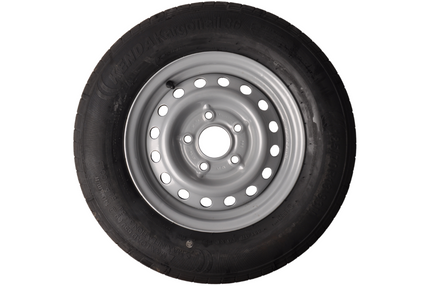 Kenda Roue complète 185/70R13 pneu + jante (cercle de trous 5x112) 650kg diamètre du moyeu: 67 mm