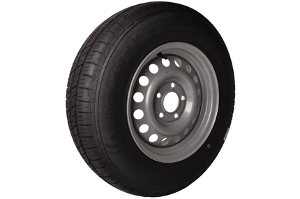 Kenda Roue complète 185R14C pneu + jante (cercle de trous 5x112) 900kg diamètre du moyeu: 67 mm