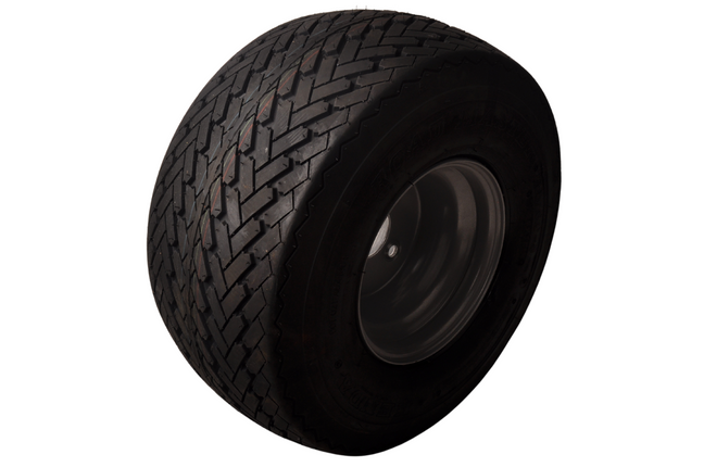 Kenda Roue complète 8 pouces - 18.5x8.50-8 pneu + jante - Opel diamètre de trou : 4x100 - 6PR - 425 kg - 60 mm diamètre du moyeu