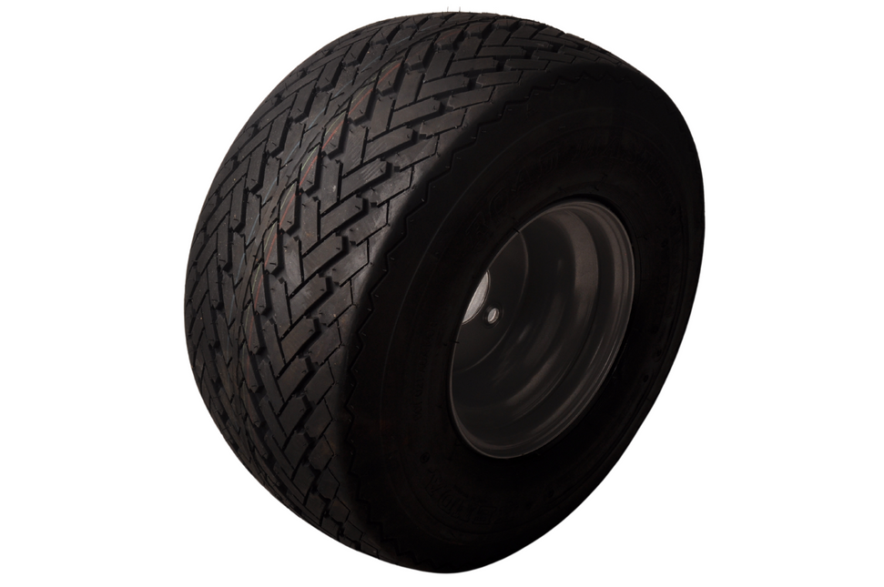 Kenda Roue complète 8 pouces - 18.5x8.50-8 pneu + jante - Opel diamètre de trou : 4x100 - 6PR - 425 kg - 60 mm diamètre du moyeu