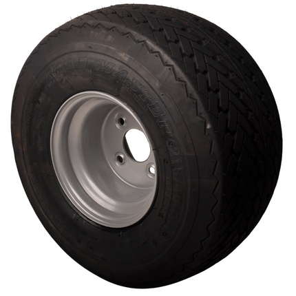 Kenda Roue complète 8 pouces - 18.5x8.50-8 pneu + jante - Opel diamètre de trou : 4x100 - 6PR - 425 kg - 60 mm diamètre du moyeu