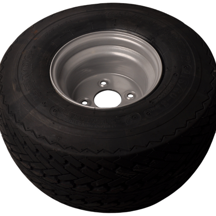 Kenda Roue complète 8 pouces - 18.5x8.50-8 pneu + jante - Opel diamètre de trou : 4x100 - 6PR - 425 kg - 60 mm diamètre du moyeu