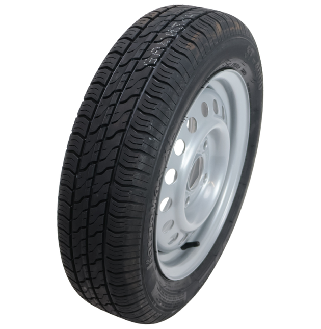 Kenda Roue complète de remorque - 145/70R13 - entraxe : 4x100 - capacité de charge : 425 kg - diamètre du moyeu : 57 mm