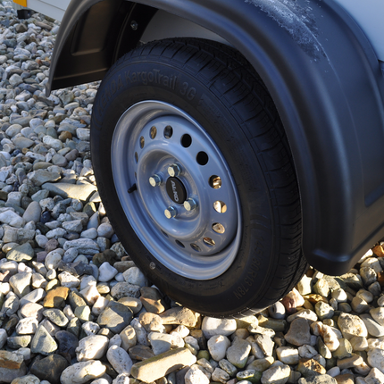 Kenda Roue complète de remorque - 145/80R13 - entraxe : 4x100 - capacité de charge : 425 kg - diamètre du moyeu : 57 mm