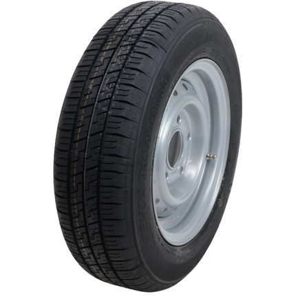 Kenda Roue complète de remorque - 155/70R12C - entraxe : 5x112 - capacité de charge : 900 kg - diamètre du moyeu : 67 mm