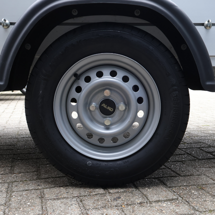 Kenda Roue complète de remorque - 155/80R13 - entraxe : 4x100 - capacité de charge : 500 kg - diamètre du moyeu : 57 mm