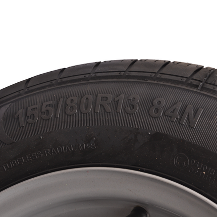 Kenda Roue complète de remorque - 155/80R13 - entraxe : 4x130 - capacité de charge : 500 kg - diamètre du moyeu : 85 mm