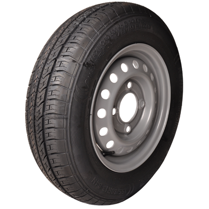 Kenda Roue complète de remorque - 155/80R13 - entraxe : 4x130 - capacité de charge : 500 kg - diamètre du moyeu : 85 mm