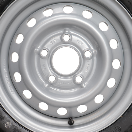 Kenda Roue complète de remorque - 155/80R13 - entraxe : 5x112 - capacité de charge : 500 kg - diamètre du moyeu : 67 mm