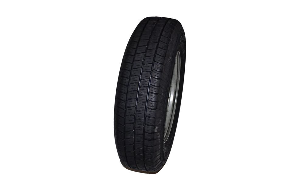 Kenda Roue complète de remorque - 165/80R13C - entraxe : 4x100 - capacité de charge : 600 kg - diamètre du moyeu : 57 mm