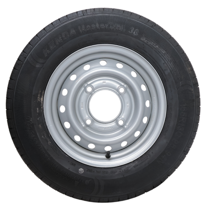 Kenda Roue complète de remorque - 165R13C - entraxe : 4x139,7 - capacité de charge : 710 kg - diamètre du moyeu : 95,5 mm