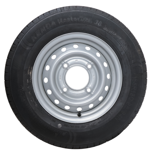 Kenda Roue complète de remorque - 165R13C - entraxe : 4x139,7 - capacité de charge : 710 kg - diamètre du moyeu : 95,5 mm
