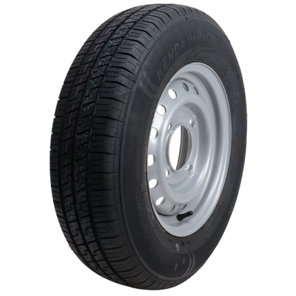 Kenda Roue complète de remorque - 165R13C - entraxe : 4x139,7 - capacité de charge : 710 kg - diamètre du moyeu : 95,5 mm
