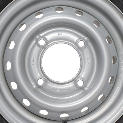 Kenda Roue complète de remorque - 165R13C - entraxe : 4x139,7 - capacité de charge : 710 kg - diamètre du moyeu : 95,5 mm